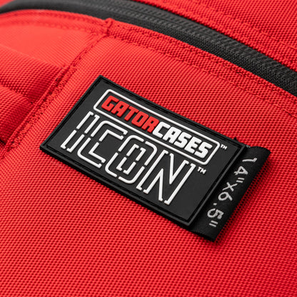 Gator GP-ICON-1465SD-RED 14" x 6.5" Icon Series Snare Drum Bag