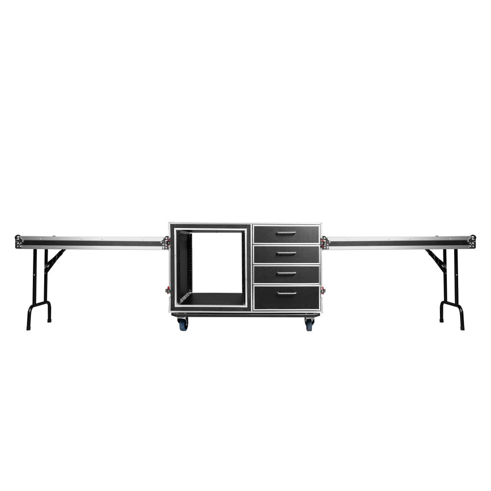 Gator GTOUR-WORKST4-12U-2T Mixer Workstation 12U Rack