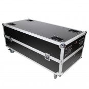 ProX Live Performance Gear XS-RCF-NXL44AX2W Flight Case For 2 RCF NXL44-A Column Arrays