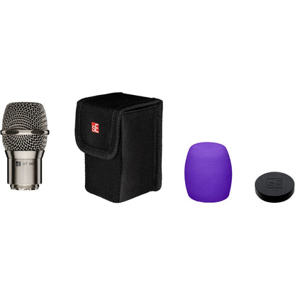 sE Electronics V7 MC1 Supercardioid Wireless Mic Capsule | Brushed Nickel
