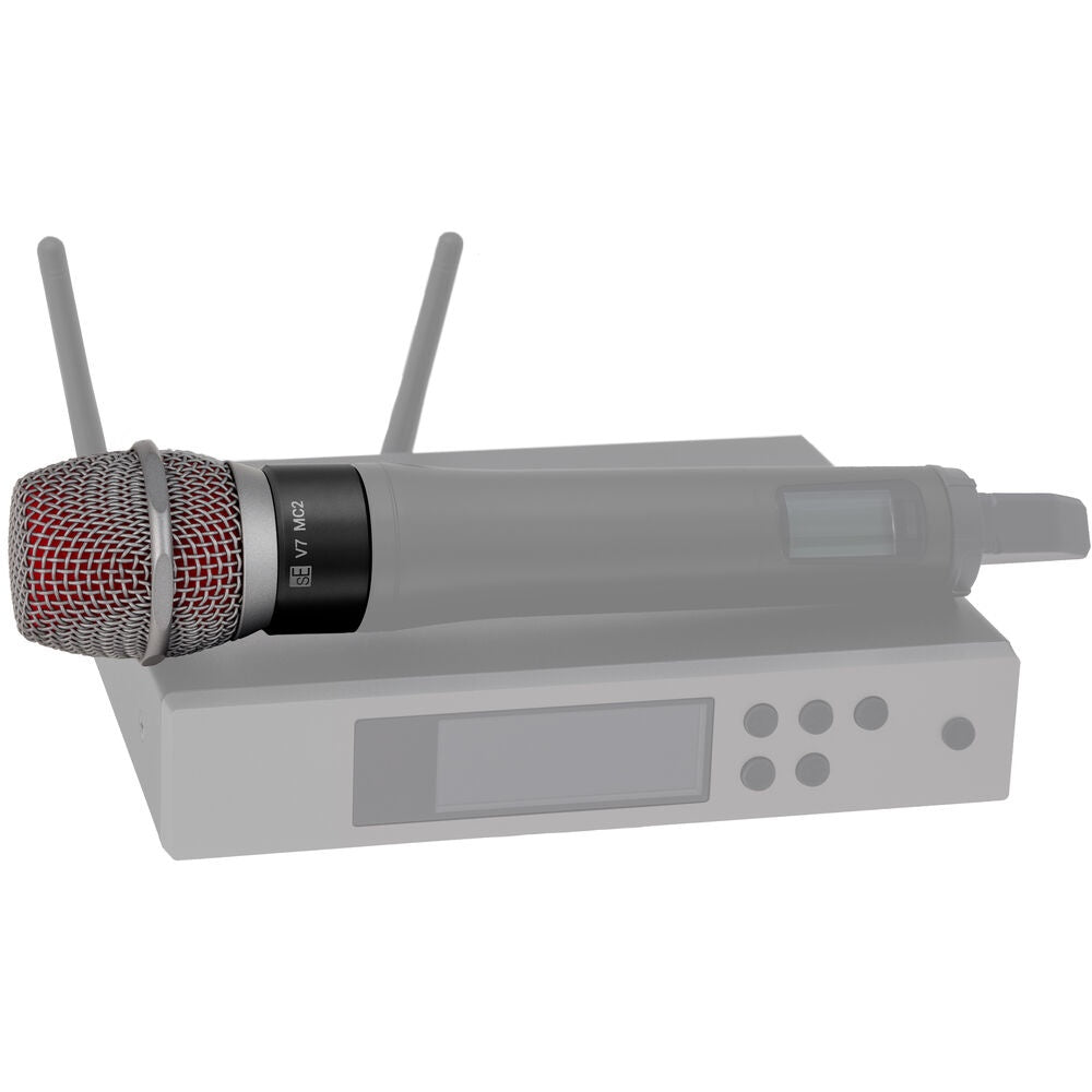sE Electronics V7 MC2 Supercardioid Wireless Mic Capsule | Silver