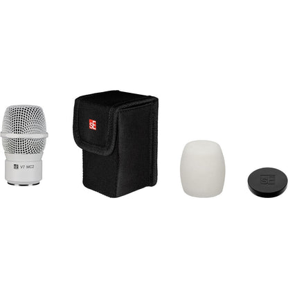 sE Electronics V7 MC2 Supercardioid Wireless Mic Capsule | White