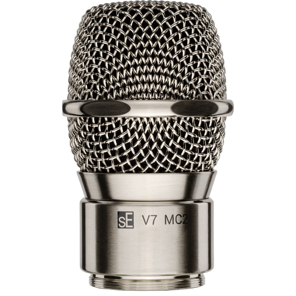 sE Electronics V7 MC2 Supercardioid Wireless Mic Capsule | Brushed Nickel