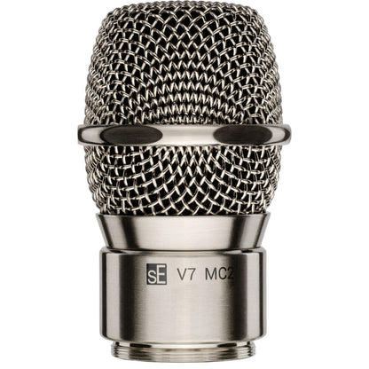 sE Electronics V7 MC2 Supercardioid Wireless Mic Capsule | Brushed Nickel