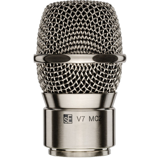 sE Electronics V7 MC2 Supercardioid Wireless Mic Capsule | Brushed Nickel