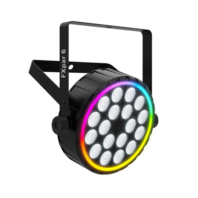Chauvet DJ FXPAR6 Six Zone RGBW Par With RGB Ring Effect Light