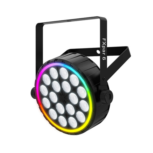 Chauvet DJ FXPAR6 Six Zone RGBW Par With RGB Ring Effect Light