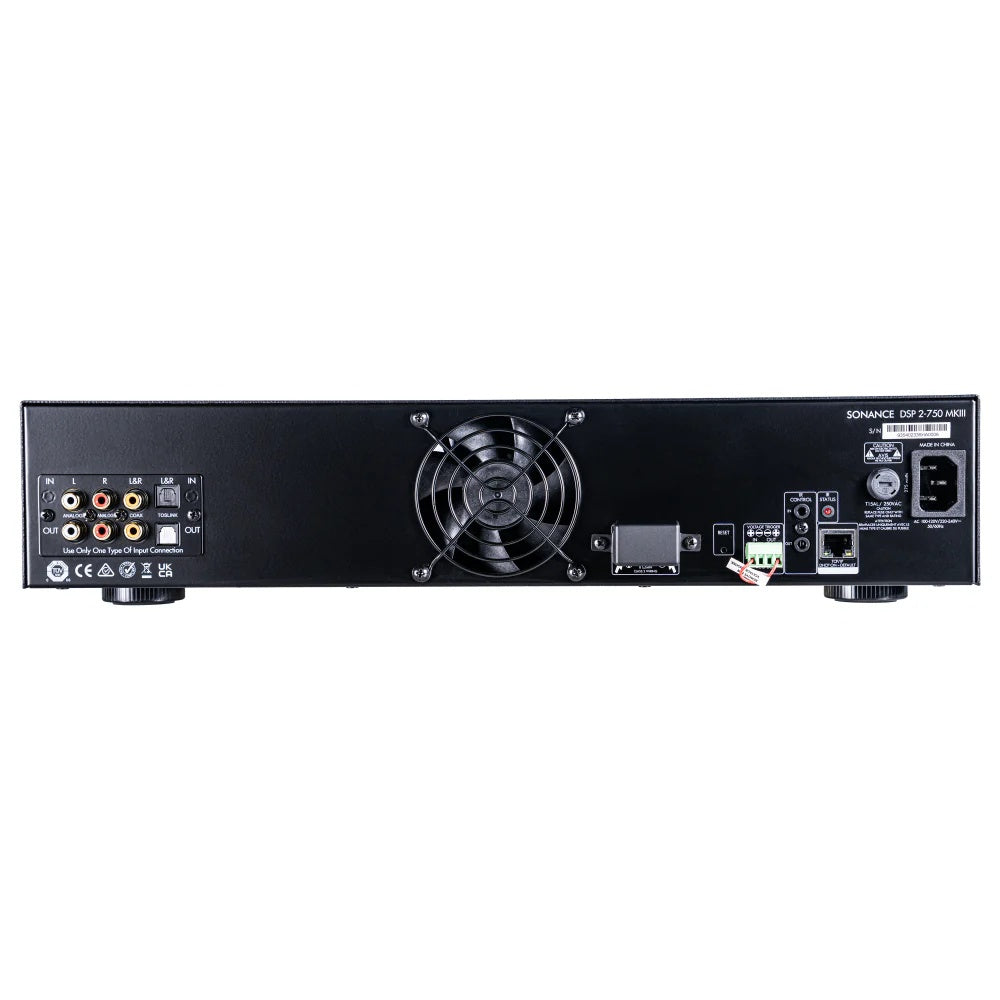 Sonance DSP 2-750 MKIII 2-Channel 750W Commercial Amplifier