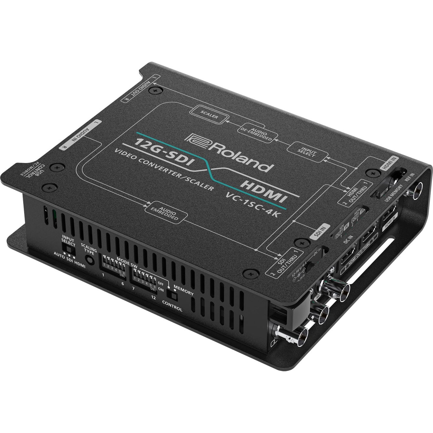 Roland 424981A VC-1SC-4K Compact 4K Video Converter and Scaler