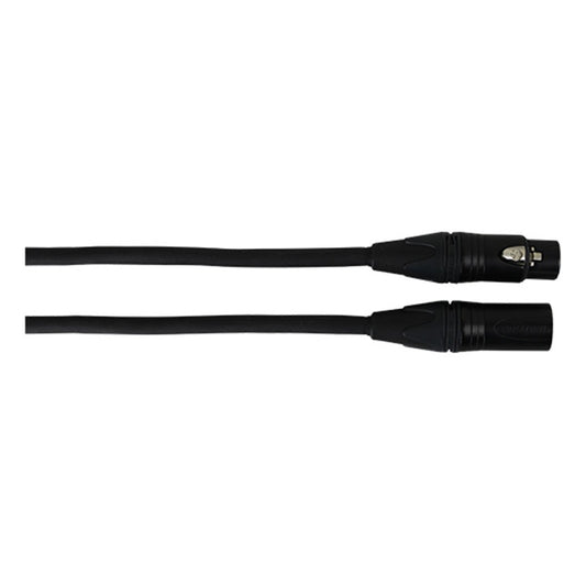 ProCo Sound DMX 5-pin cable connector detail showing male and female XLR ends side by side