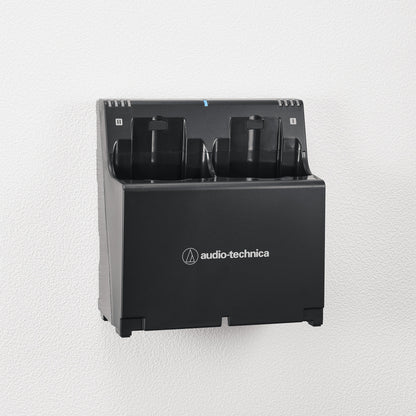 Audio-Technica D50 Battery Charger Two-Bay Station | With Rack Tray