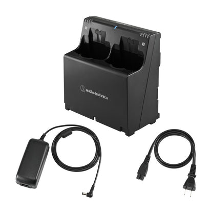 Audio-Technica D50 Charging Station Networkable Wireless Transmitter Dock | 2-Bay | Yes
