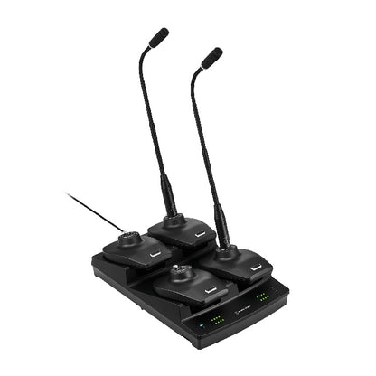 Audio-Technica D50 Charging Station Networkable Wireless Transmitter Dock | 4-Bay | No