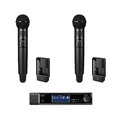 Audio-Technica D50 Wireless System Half-Rack Receiver | 2 | Handheld