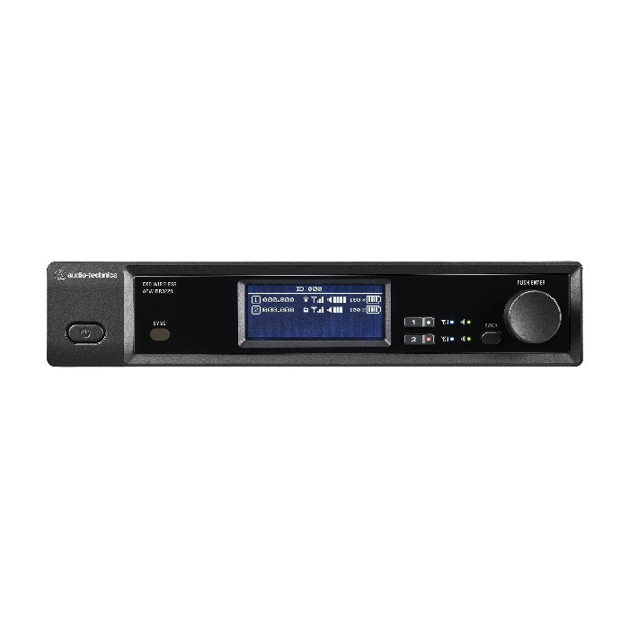 Audio-Technica D50 Receiver Digital UHF Half-Rack Wireless | 2-Channel | No