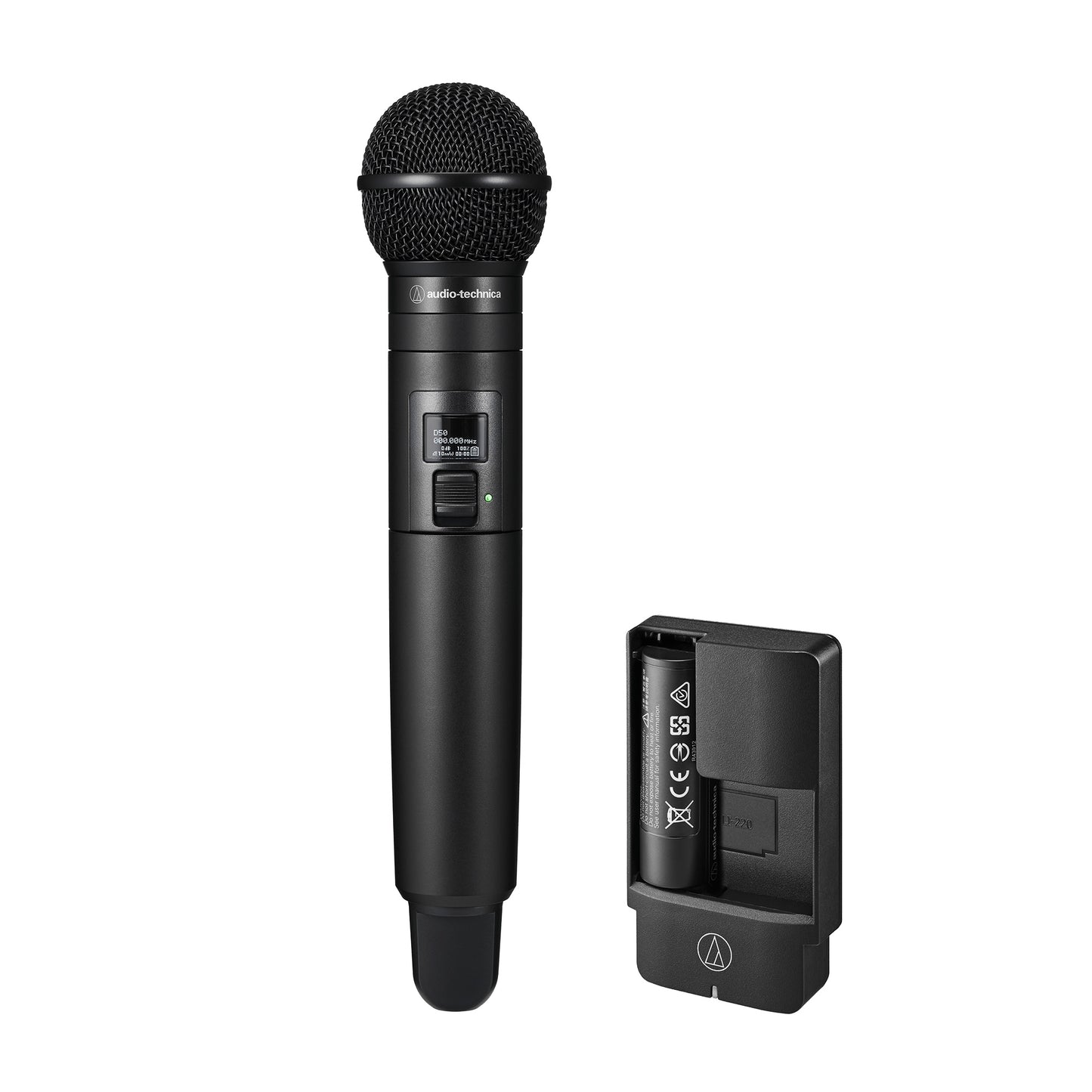 Audio-Technica D50 Handheld Transmitter Digital UHF Wireless | C510 Cardioid Dynamic | Yes