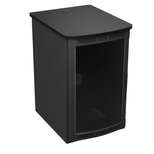 Middle Atlantic BGR-25SA32MDK-A5 25RU Rolling Presentation Rack With Black Top