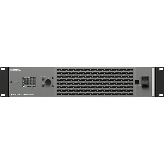 Yamaha XMS Series Power Amplifier 2U Class D With Hi-Z/Lo-Z | 8-Channel | Dante