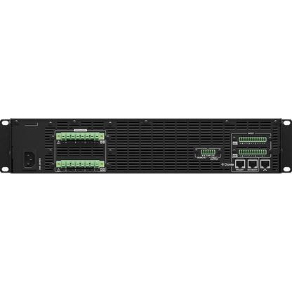 Yamaha XMS Series Power Amplifier 2U Class D With Hi-Z/Lo-Z | 8-Channel | Dante
