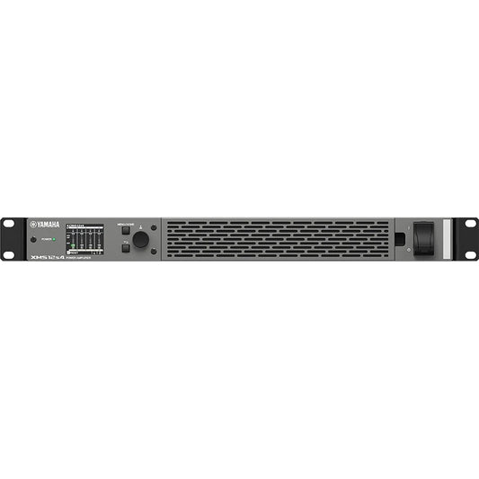 Yamaha XMS Series Power Amplifier 1U Class D With Hi-Z/Lo-Z | 4-Channel | Analog Only