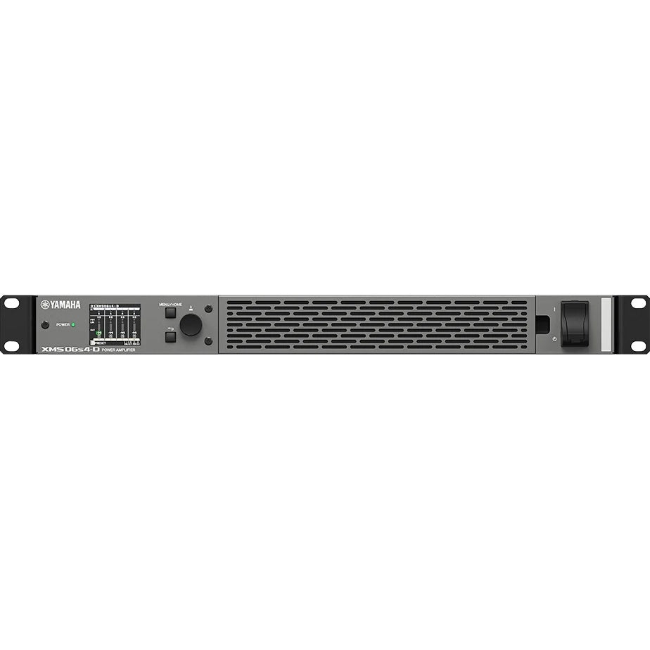 Yamaha XMS Series 4-Channel Power Amplifier 1U 600W With DSP | Yes