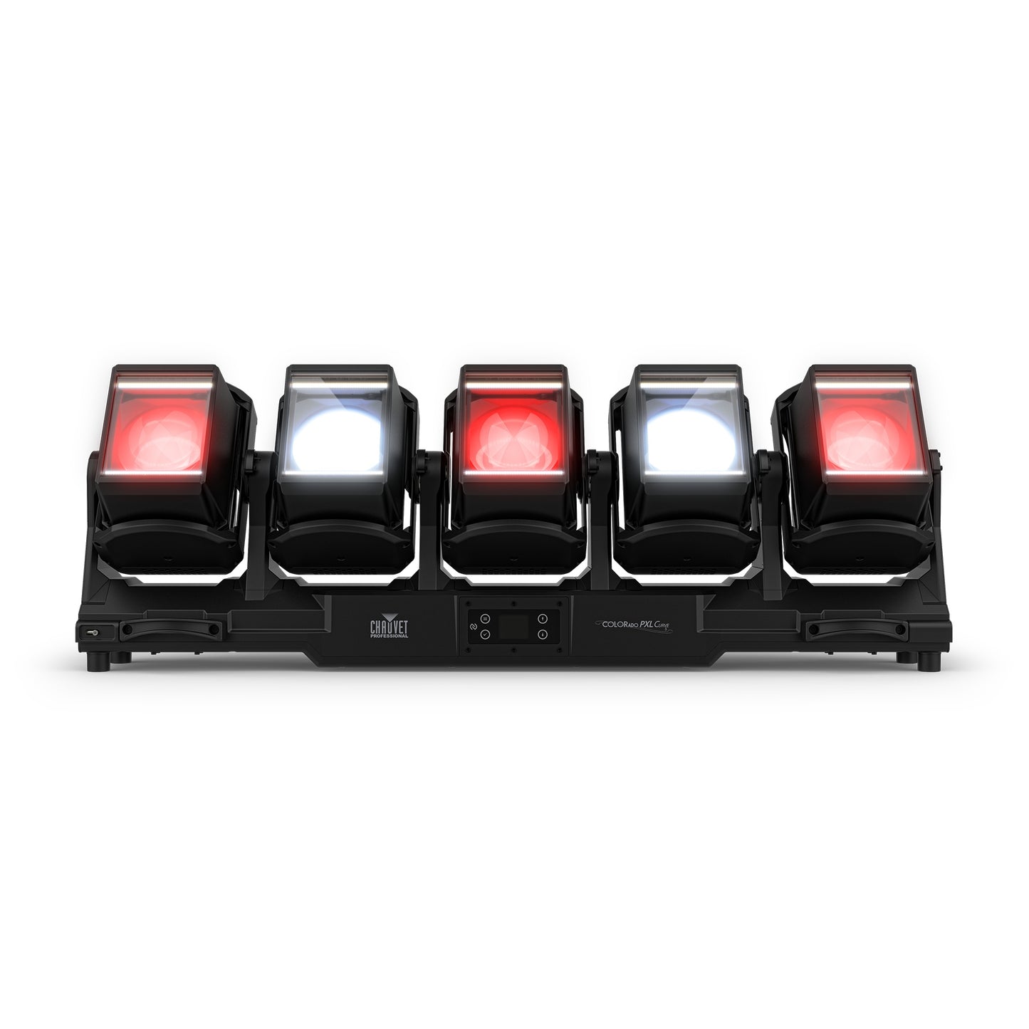 Chauvet Pro COLORADOPXLCURVE5 IP65 RGBW Arrayable Batten With 5 Motorized Heads