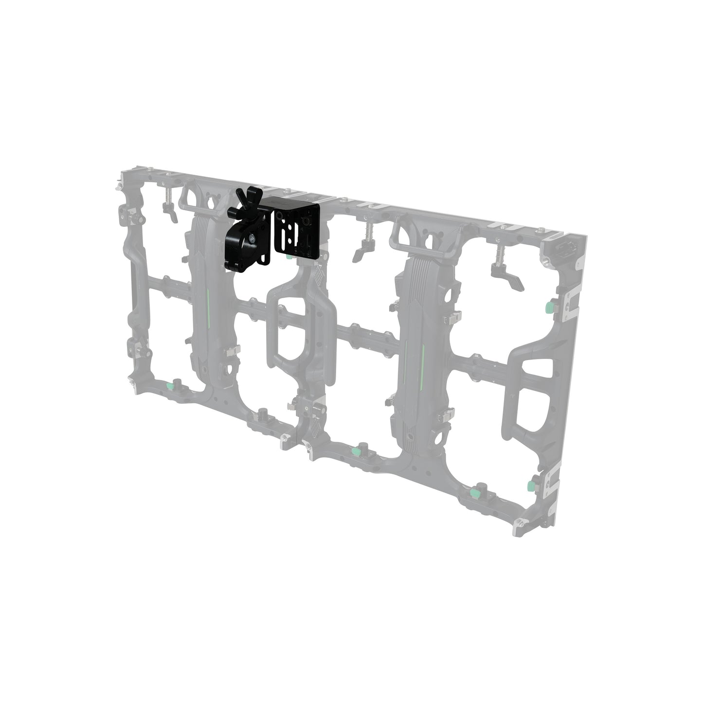 ProX XT-TCLEDMATEBLKX4 LED Panel to 2" Truss Pipe Mount Bracket Set of 4