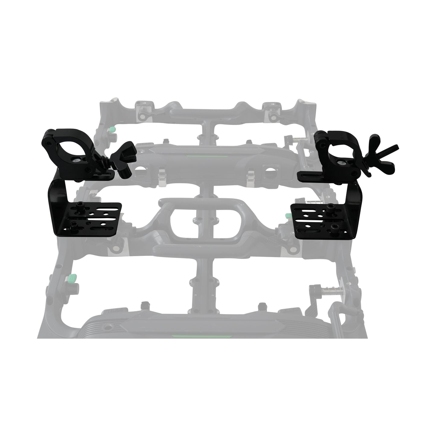 ProX XT-TCLEDMATEBLKX4 LED Panel to 2" Truss Pipe Mount Bracket Set of 4