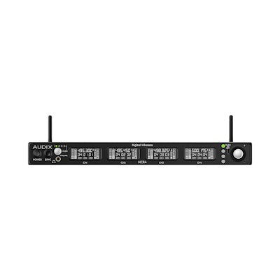 Audix NCR4 Novacore 4-Channel Digital Wireless Receiver With Dante