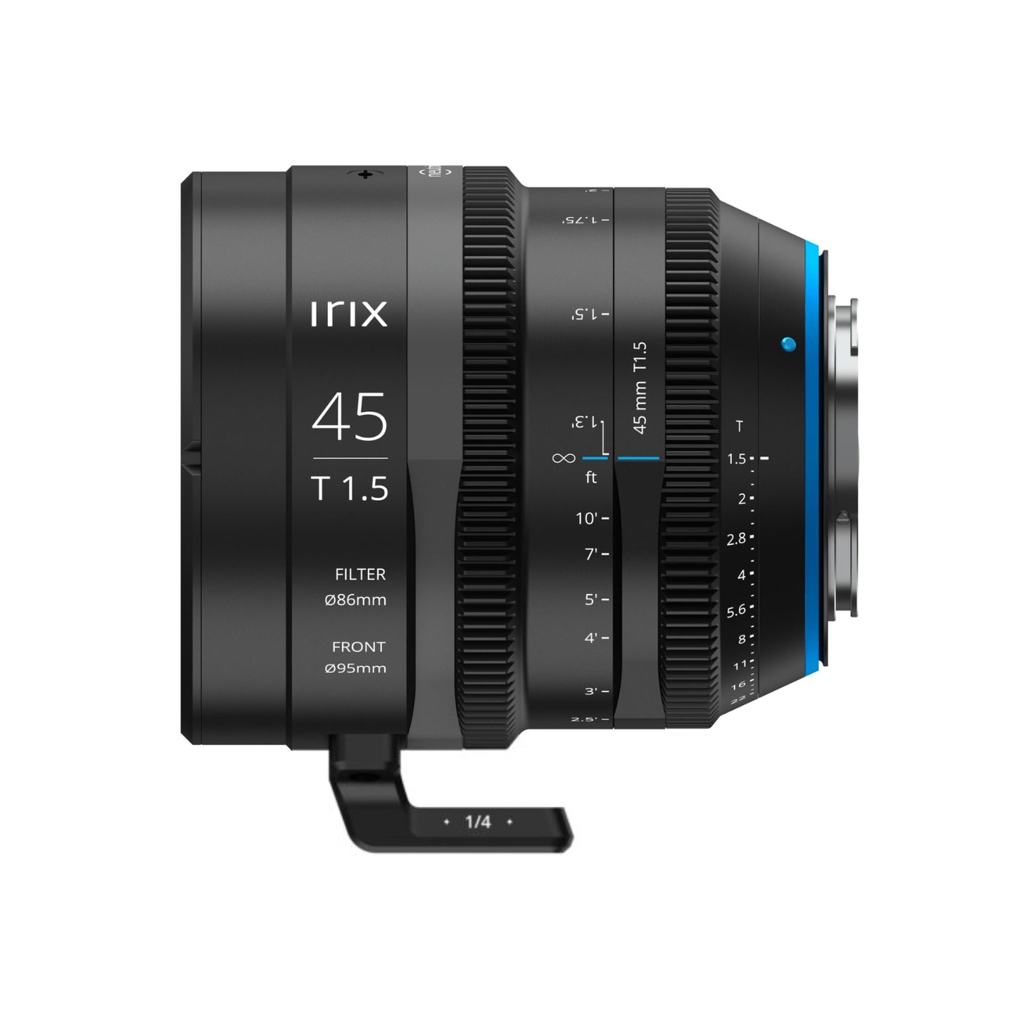 Irix Cine Lens MFT Imperial Scale Professional Cinema Prime | 45mm T1.5