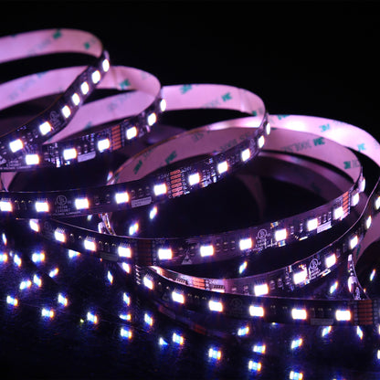 City Theatrical Eluxtra 5-in-1 LED Strip Light 24V Indoor | RGB + Amber/6500K
