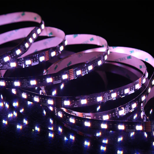 City Theatrical Eluxtra 5-in-1 LED Strip Light 24V Indoor | RGB + Amber/6500K
