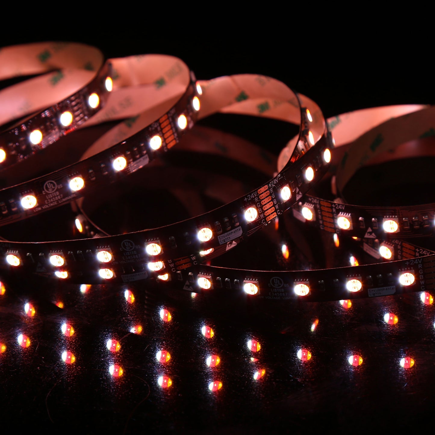City Theatrical Eluxtra 5-in-1 LED Strip Light 24V Indoor | RGB + Amber/6500K