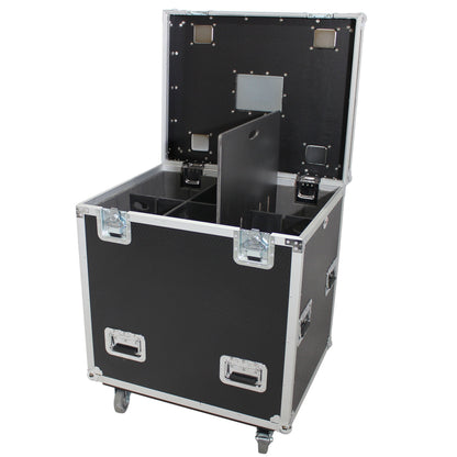 ProX TruckPax Utility Case ATA Road Case With Casters and Dividers | 24"x30"x36"