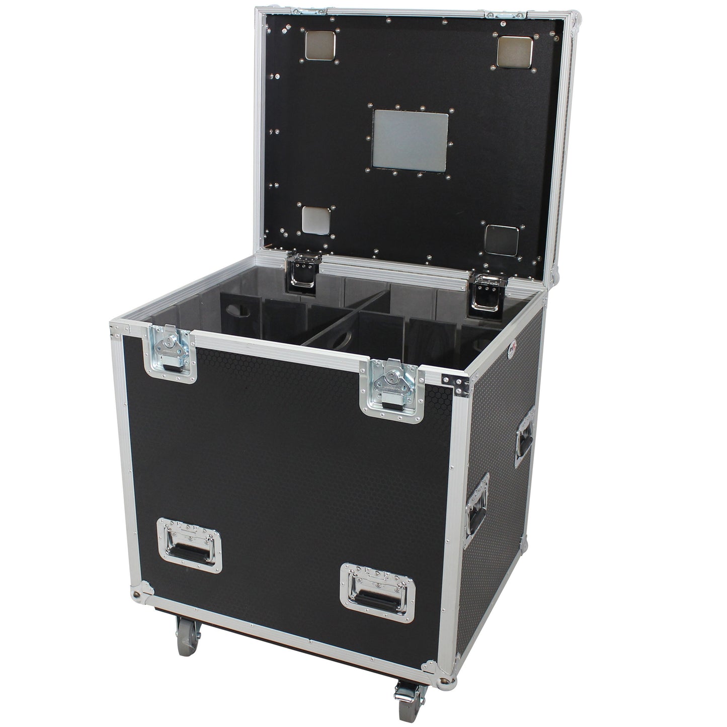 ProX TruckPax Utility Case ATA Road Case With Casters and Dividers | 24"x30"x36"