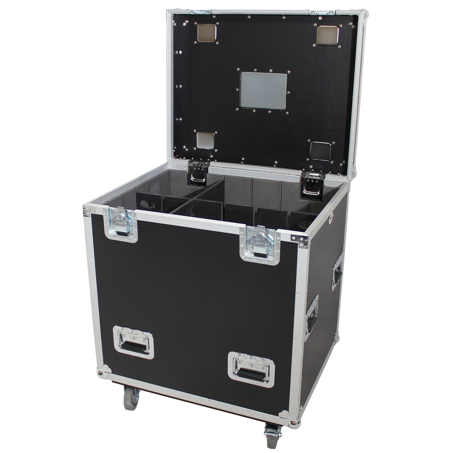 ProX TruckPax Utility Case ATA Road Case With Casters and Dividers | 24"x30"x36"