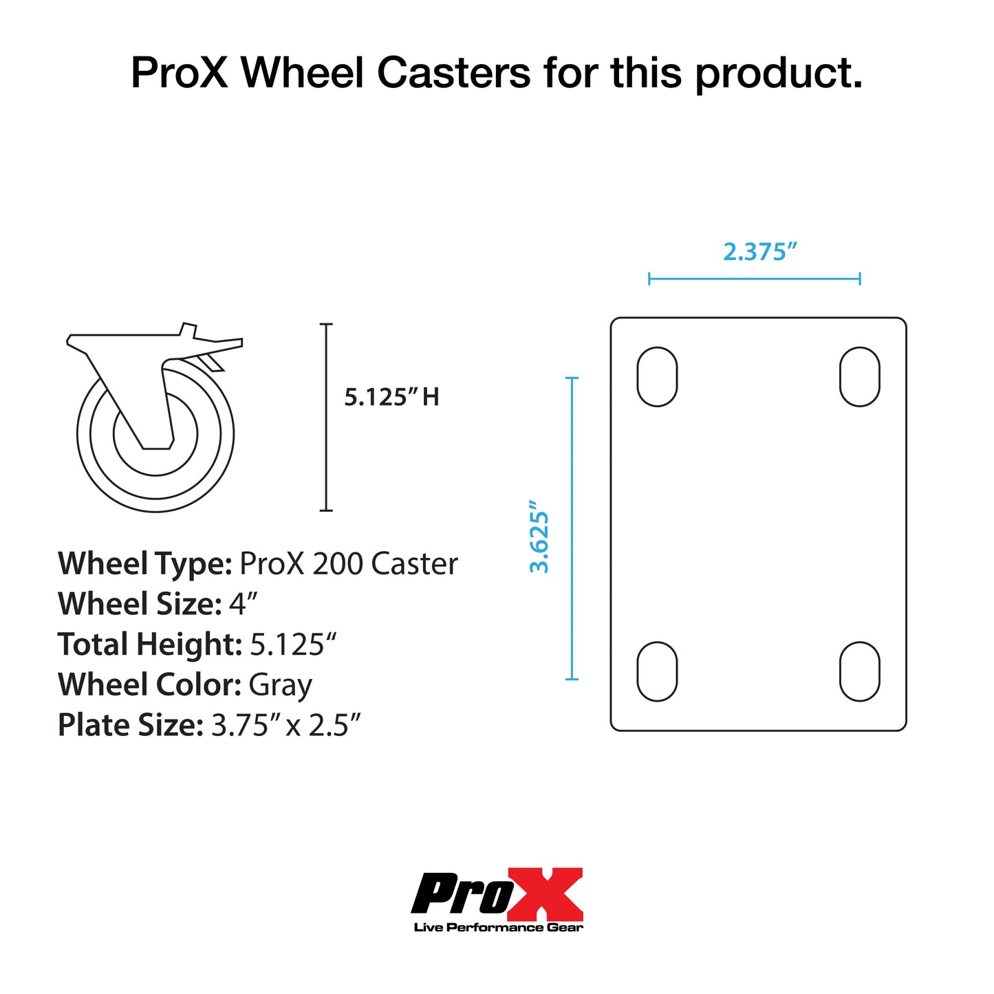 ProX TruckPax Utility Case ATA Road Case With Casters and Dividers | 24"x30"x36"