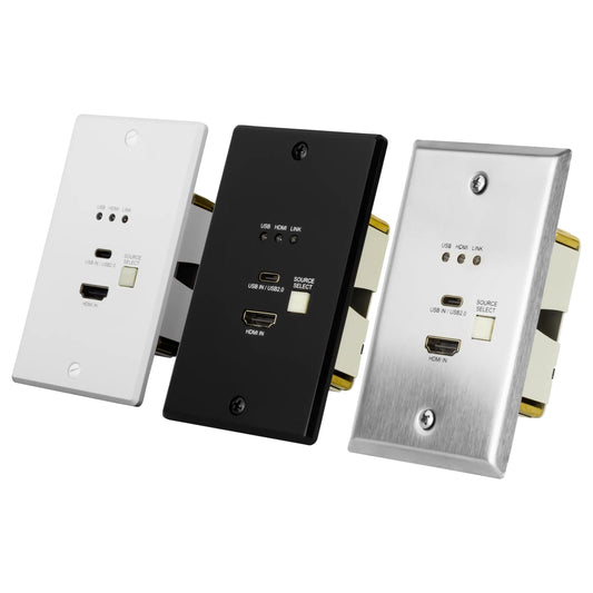 AVPro Edge AC-CXWP-LPDHU-KIT ConferX HDBaseT Wall Plate System