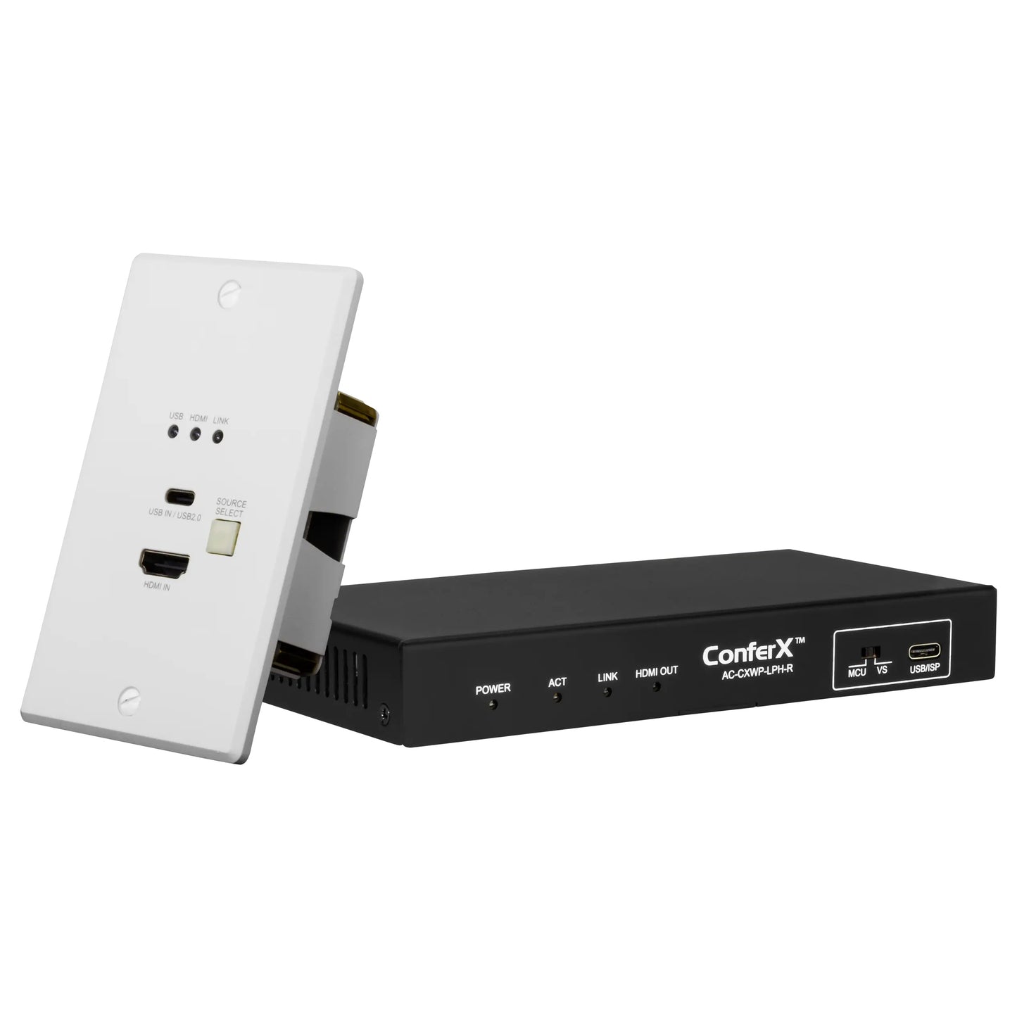 AVPro Edge AC-CXWP-LPDHU-KIT ConferX HDBaseT Wall Plate System