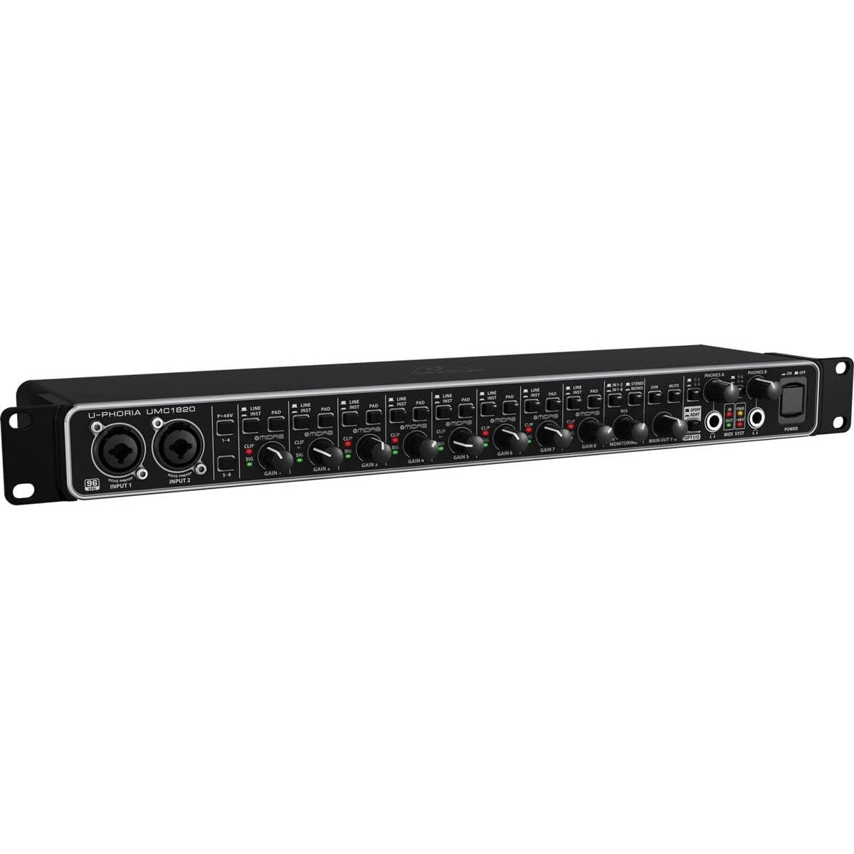 Behringer UMC1820 18x20 USB 2.0 Audio Interface With MIDI