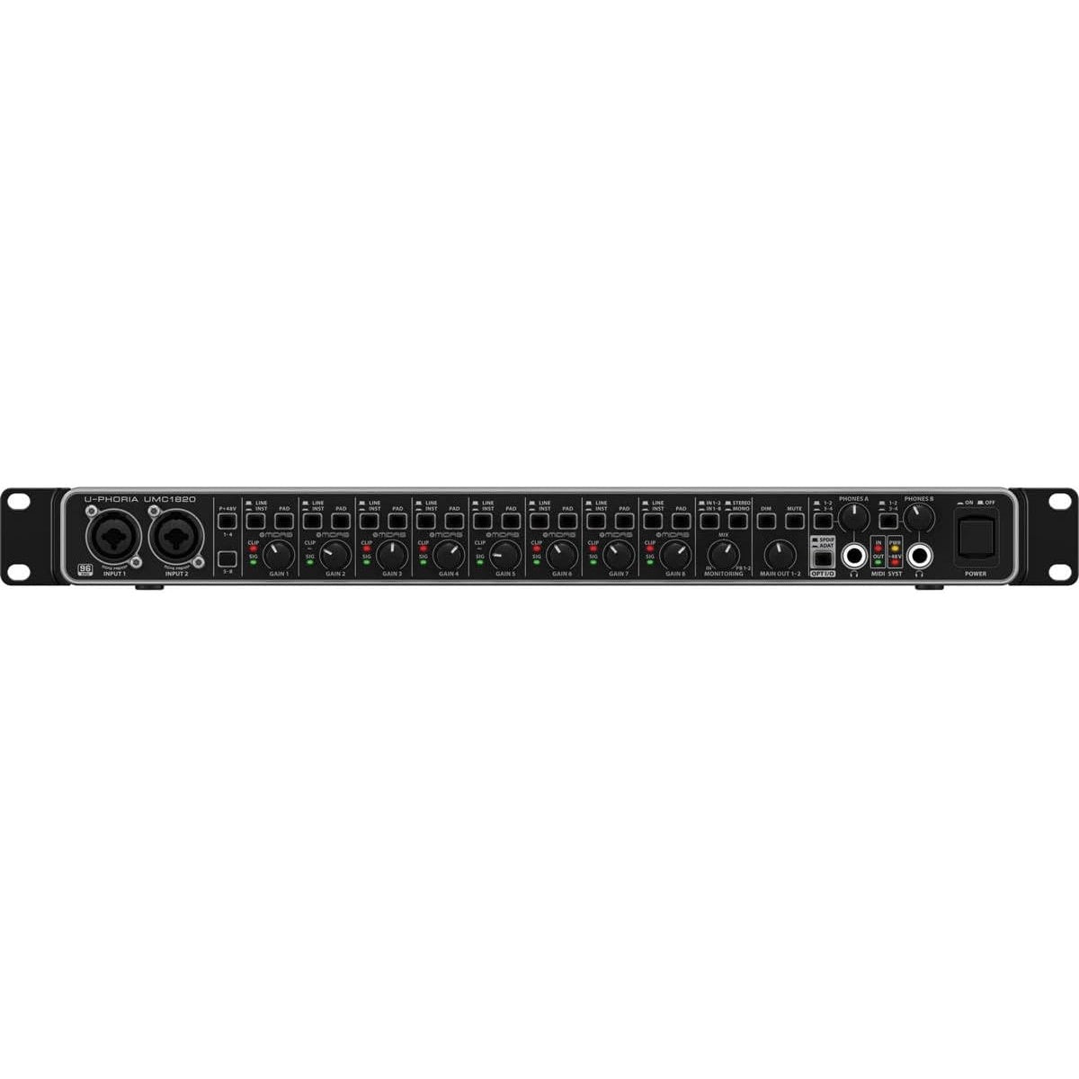 Behringer UMC1820 18x20 USB 2.0 Audio Interface With MIDI