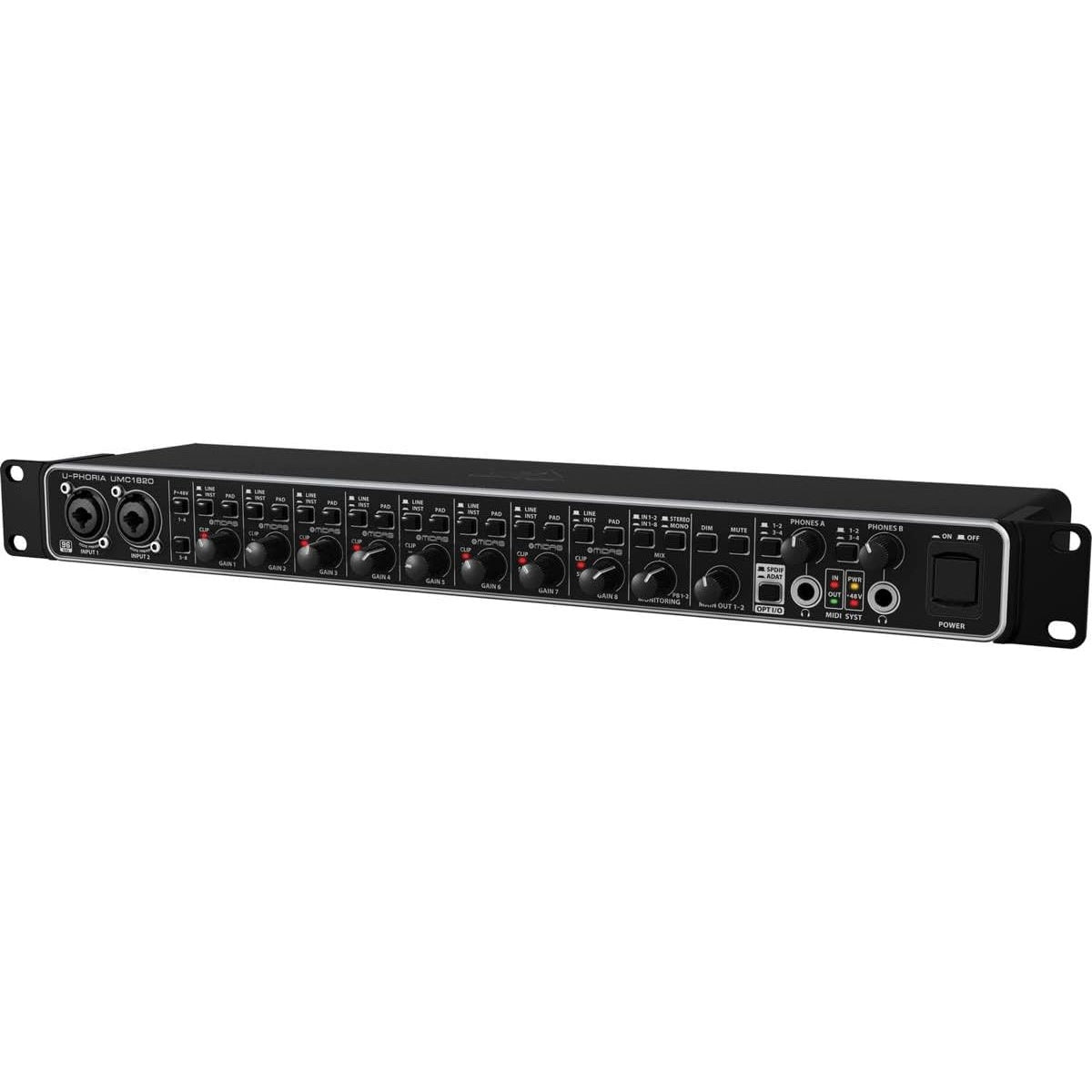 Behringer UMC1820 18x20 USB 2.0 Audio Interface With MIDI