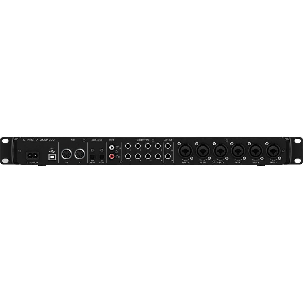 Behringer UMC1820 18x20 USB 2.0 Audio Interface With MIDI