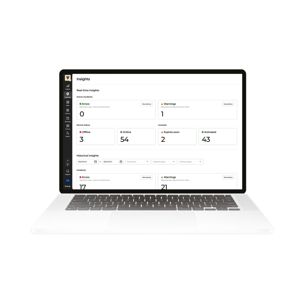 Biamp 900.0040 1-Year Monitoring and Management Plus Red Tier