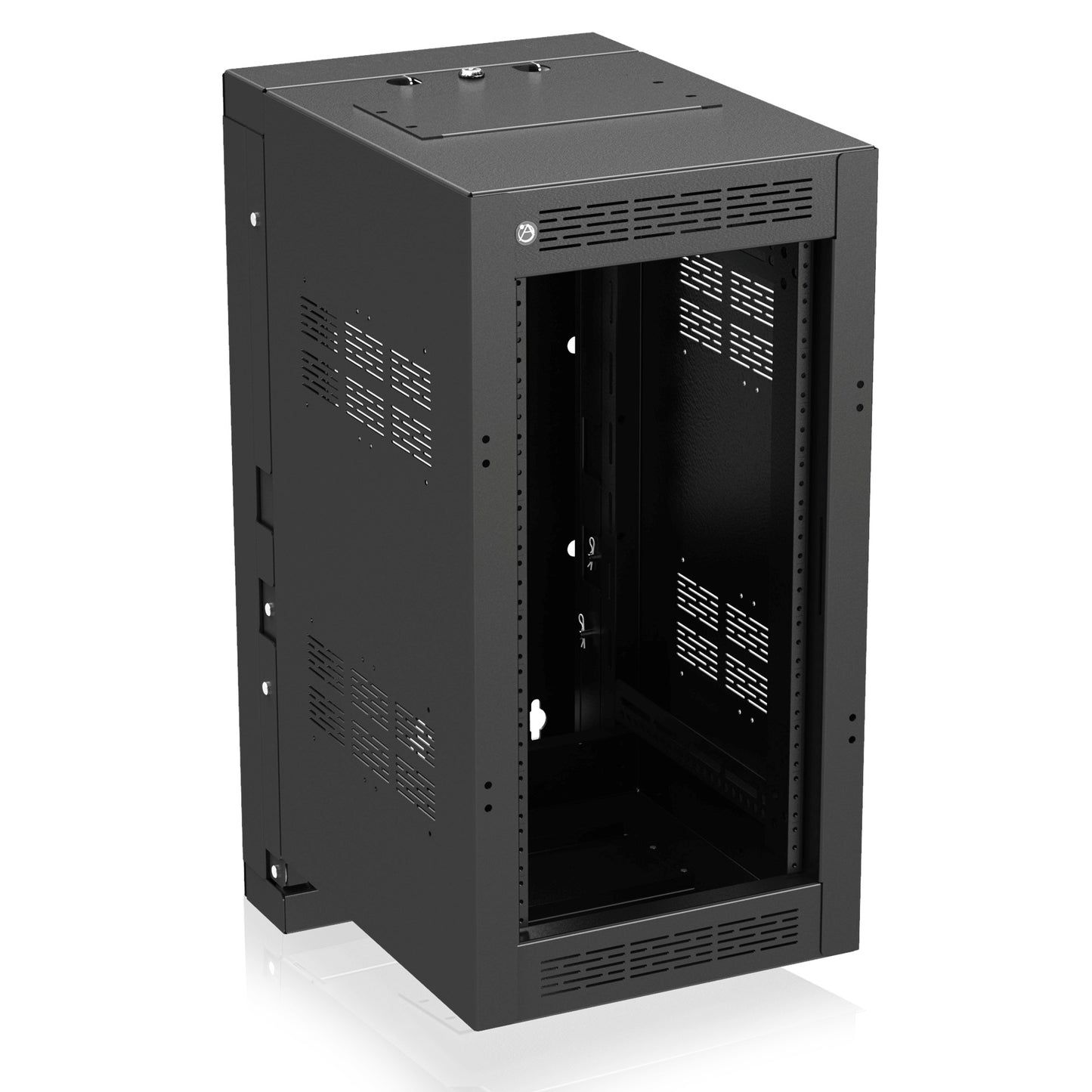 AtlasIED WMA Series Half Rack Wall Mount Swing-Down Rack | 12RU