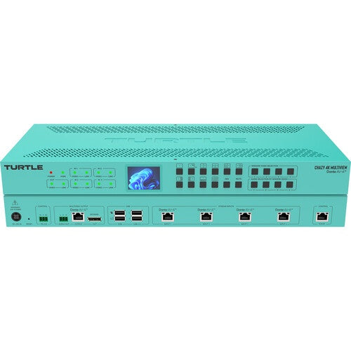 Turtle AV TAV-CHAZY4K-MV Dante AV-A Multiviewer With HDMI