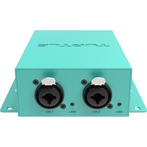 Turtle AV TAV-MINEOLAMICRO Dual XLR Dante Mic Preamp Converter