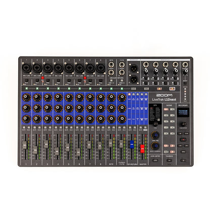 Zoom ZL12NEXT LiveTrak 12-Channel Digital Mixer With Recorder