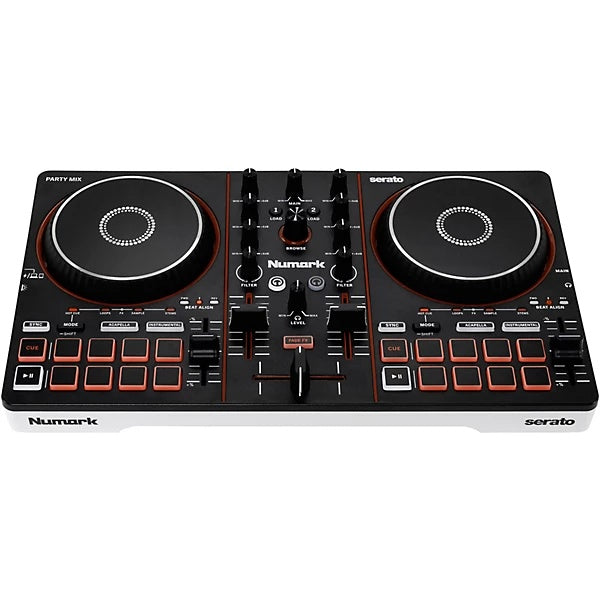 Numark PARTYMIXIII Compact DJ Controller With Built-In Light Show