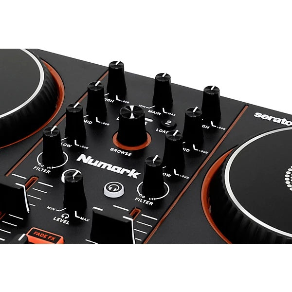 Numark PARTYMIXIII Compact DJ Controller With Built-In Light Show